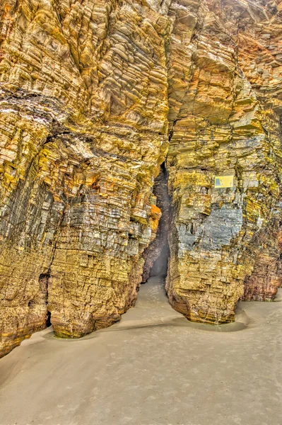 Catedrais Beach Galicia Βόρεια Ισπανία — Φωτογραφία Αρχείου