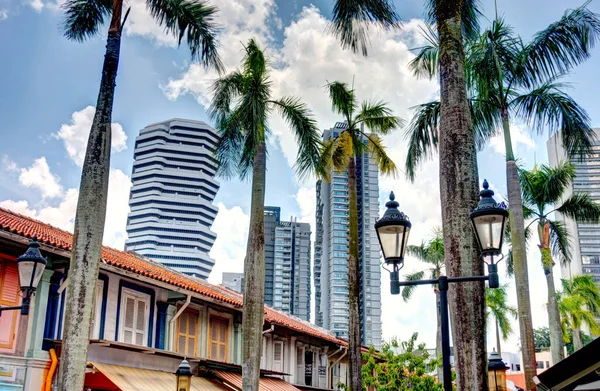 Singapore March 2019 Gardens Bay Dusk — Stockfoto