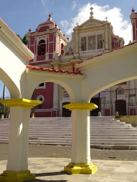 Leon Nicaragua January 2016 Historical Center View Hdr Image — Foto de Stock