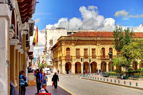 Cuenca Ecuador April 2018 Historical Landmarks View Hdr Image — Stockfoto