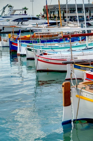 Cassis France August 2019 Picturesque Harbour Summertime — Photo