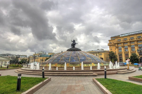 Moscow Russia August 2018 Historical Center Cloudy Weather — Stock Photo, Image
