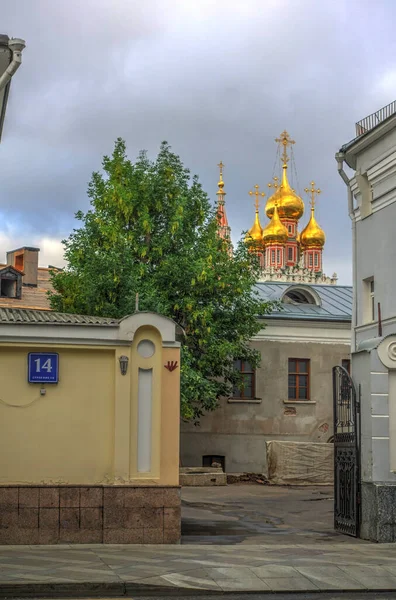 Moscow Russia August 2018 Historical Center Cloudy Weather — Foto Stock