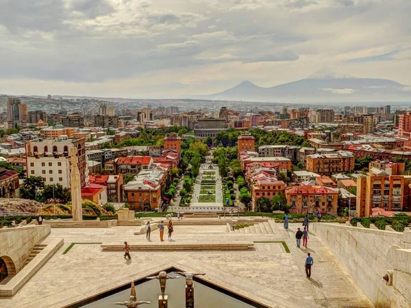 Yerevan Armenia October 2015 Historical Center Autumn — Stockfoto