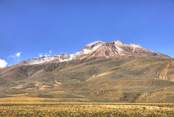 Scenic View Altiplano Landscape Peru — Zdjęcie stockowe