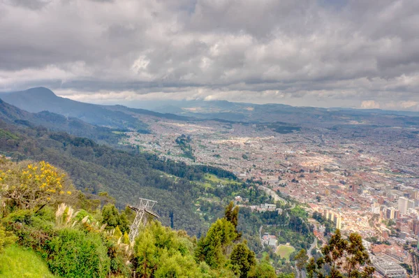 Bogota Colombia April 2019 Cityscape Cloudy Weather — Stockfoto