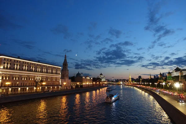 Moscow Russia August 2018 Historical Center Dusk Hdr Image — 스톡 사진