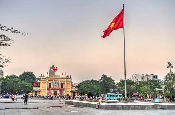 Haiphong Vietnam November 2020 Historical Center Cloudy Weather — Foto de Stock