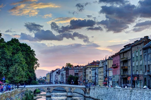 Sarajevo Capital Largest City Bosnia Herzegovina — Stock Fotó