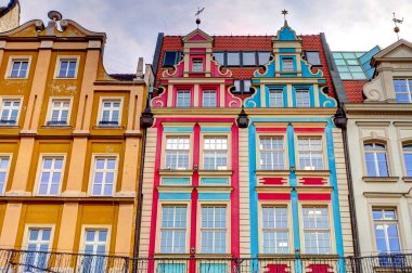Wroclaw, Poland - August 2021 : Historical center in summertime