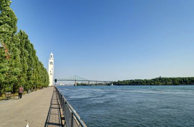 MONTREAL, QC, CANADA - SEPTEMBER 2017: Historical center in sunny weather, HDR Image 