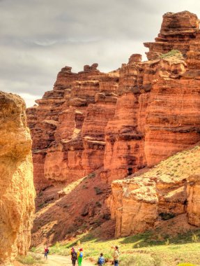 Beautiful Charyn Canyon, Kazakhstan