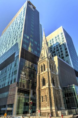 MONTREAL, QC, CANADA - SEPTEMBER 2017: Historical center in sunny weather, HDR Image 