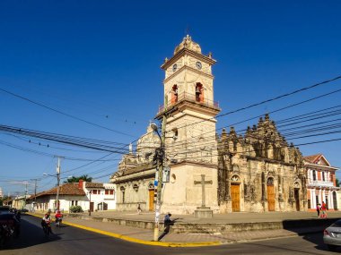 Granada, Nicaragua - January 2016 : Historical center in sunny weather