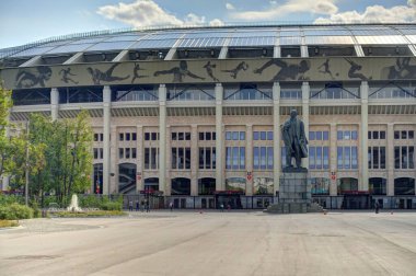 MOSCOW, RUSSIA - AUGUST 2018: Historical center in sunny weather, HDR image
