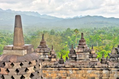 borobudur tapınağı, java, Endonezya