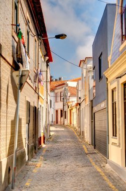 Aveiro, Portugal - July 2019 : Costa Nova Beach in summertime