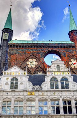 architecture in Lubeck,  Germany. Travel