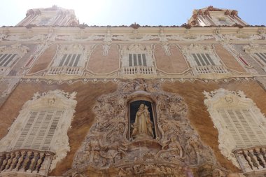 VALENCIA, SPAIN - JUNE 2017: City center in summertime