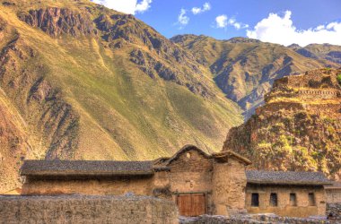Pisaq inca site, Peru
