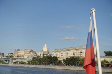 MOSCOW, RUSSIA - AUGUST 2018: Historical center in sunny weather, HDR image