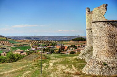 CHINCHON, SPAIN - APRIL 2017 : Historical center in springtime