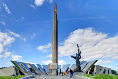 MINSK, BELARUS - SEPTEMBER 2017: City center in summertime