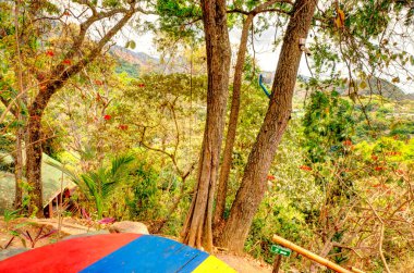 Santa Marta, Colombia - April 2019 : Quinta de San Pedro Alejandrino and Bolivar memorial