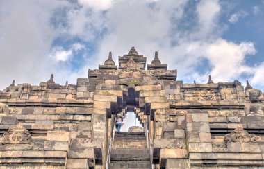 borobudur tapınağı, java, Endonezya