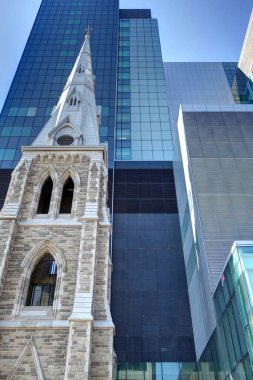 MONTREAL, QC, CANADA - SEPTEMBER 2017: Historical center in sunny weather, HDR Image 