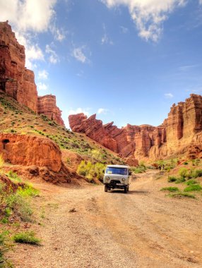 Beautiful Charyn Canyon, Kazakhstan