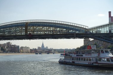 MOSCOW, RUSSIA - AUGUST 2018: Historical center in sunny weather, HDR image