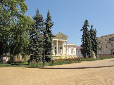 ODESSA, UKRAINE - JULY 2013: Historical center in summertime
