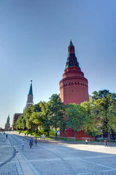 Moscow Russia August 2018 Historical Center Sunny Weather Hdr Image — 스톡 사진