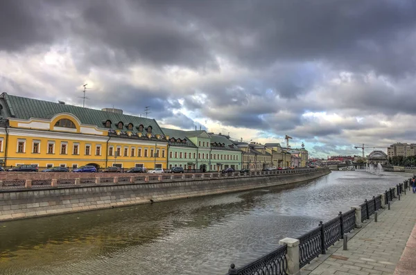 Moscow Russia August 2018 Historical Center Cloudy Weather — Foto Stock
