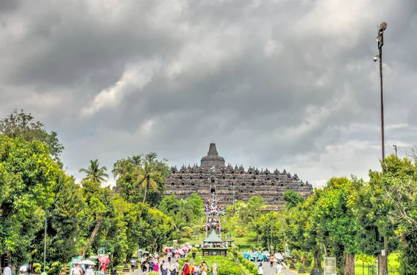 Tempio Borobudur Java Indonesia — Foto Stock