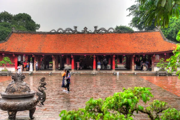 Hanoi Vietnam November 2020 City Center Cloudy Weather — Fotografia de Stock