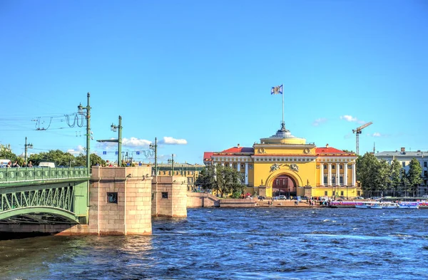 Saint Petersburg Russia August 2018 Historical Center Cloudy Weather — Zdjęcie stockowe