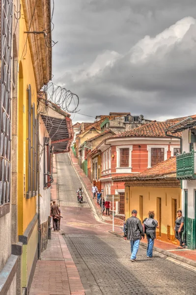 Bogota Colombia April 2019 Historical Center Cloudy Weather — Foto Stock