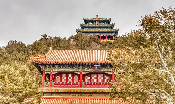 Beijing Capital China Famous Its Ancient Architecture Monuments — Stok fotoğraf