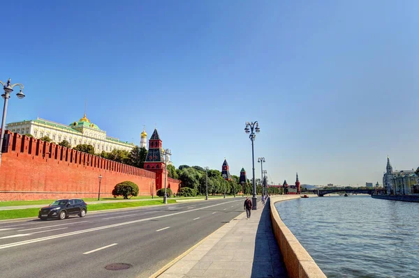 Moscow Russia August 2018 Historical Center Sunny Weather Hdr Image — Zdjęcie stockowe