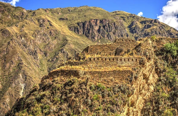Pisaq Inca Site Peru — Stock Photo, Image