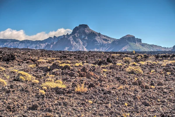 Tabonal Negro Teide National Park Tenerife Spain — Fotografia de Stock