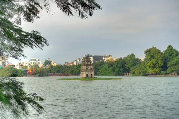 Hanoi Vietnam November 2020 City Center Cloudy Weather — Foto Stock