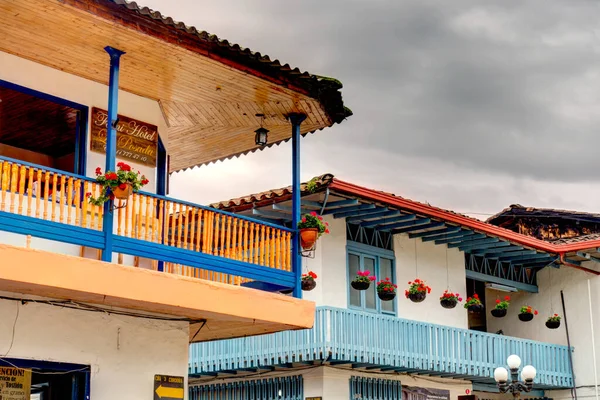 Hdr Image Made Jardin Antioquia Colombia — стокове фото