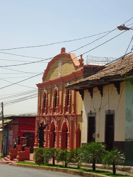 Leon Nicaragua January 2016 Historical Center View Hdr Image — Zdjęcie stockowe