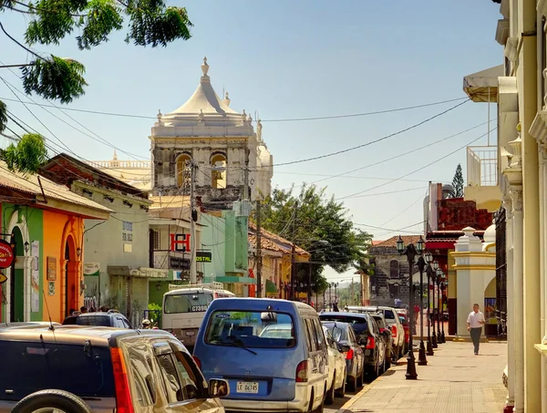 Leon Nicaragua January 2016 Cityscape Beautiful View Hdr Image — 스톡 사진