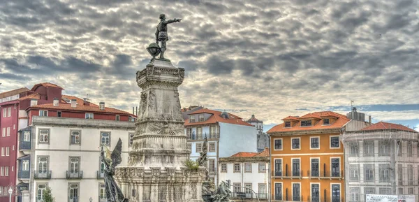 Porto Portugal June 2021 Historical Center Summertime Hdr Image — Foto Stock