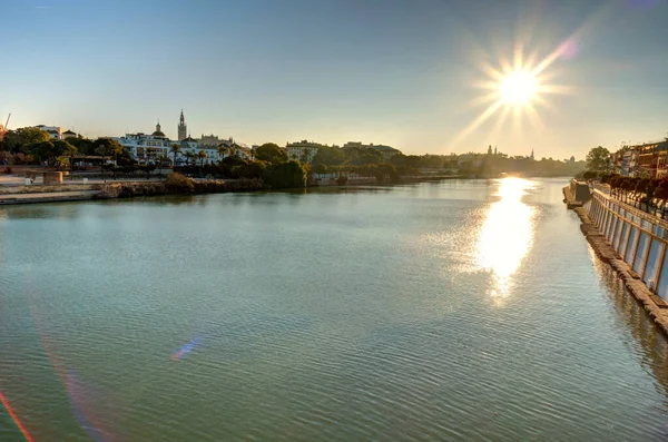 Sevilla Spain January 2019 Historical Center Sunny Weather — Zdjęcie stockowe