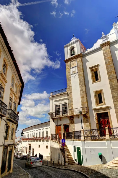 Historical Architecture Evora Portugal Europe — Foto de Stock